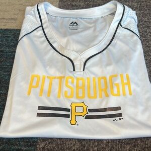 Majestic- Pittsburgh Pirates Women’s White  XL jersey